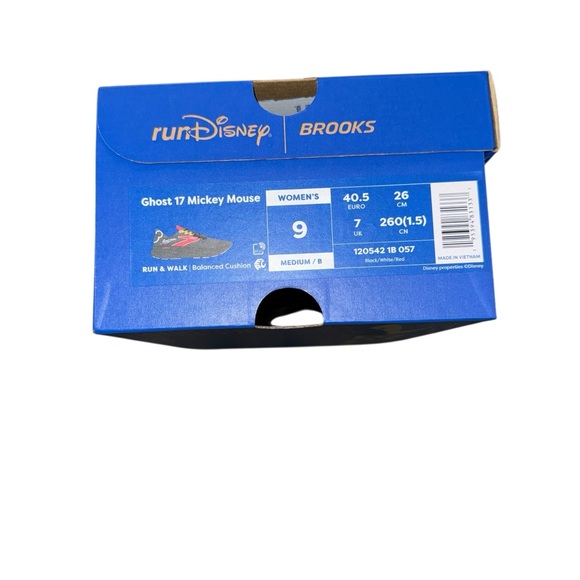 Brooks Ghost 17 Mickey Mouse Shoes - Picture 2 of 7